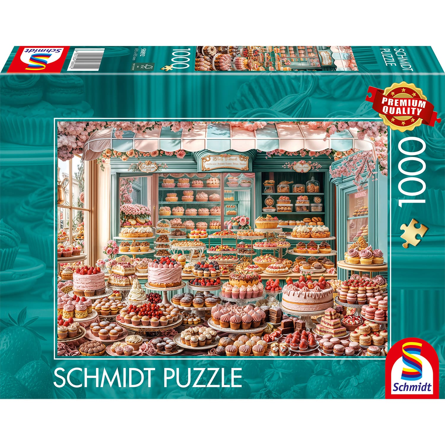 Pussel - Pastry shop 1000 bitar