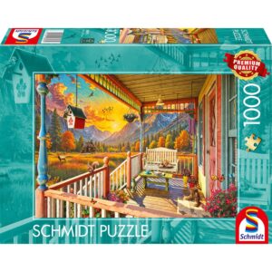 Pussel - Mountain veranda 1000 bitar