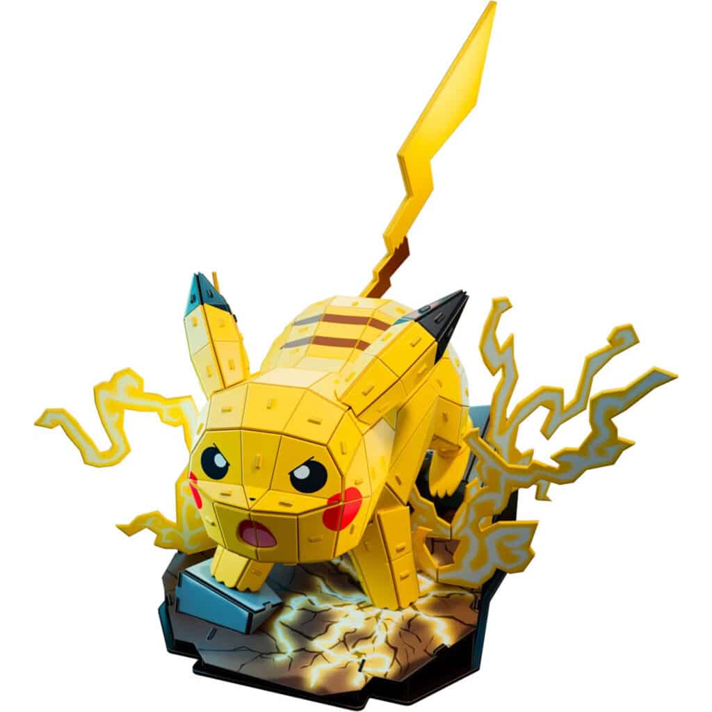 4D Build 3D-Pussel – Pokémon: Pikachu 33 cm – 201 Bitar