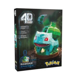 4D Build 3D-Pussel - Pokémon: Bulbasaur 30 cm - 195 Bitar