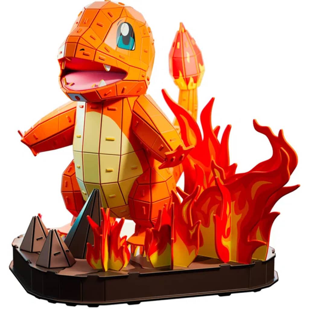 4D Build 3D-Pussel – Pokémon: Charmander 25,5 cm – 241 Bitar