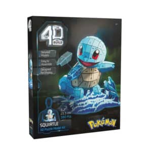 4D Build 3D-Pussel - Pokémon: Squirtle 23,5 cm - 180 Bitar