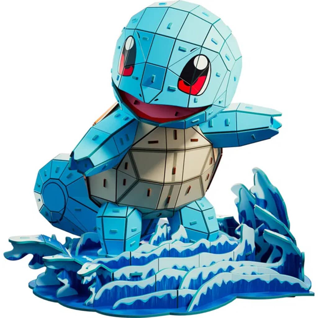4D Build 3D-Pussel – Pokémon: Squirtle 23,5 cm – 180 Bitar