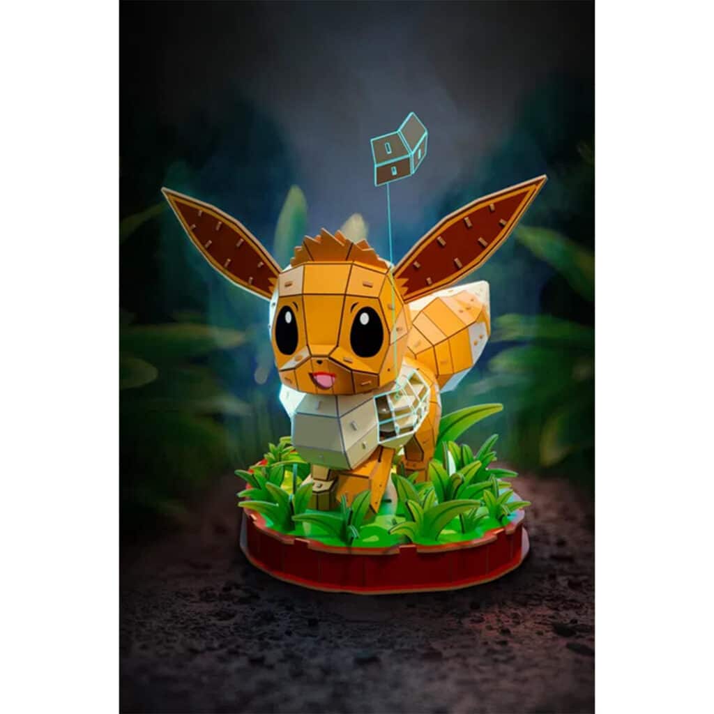 4D Build 3D-Pussel – Pokémon: Eevee 23,8 cm – 238 Bitar