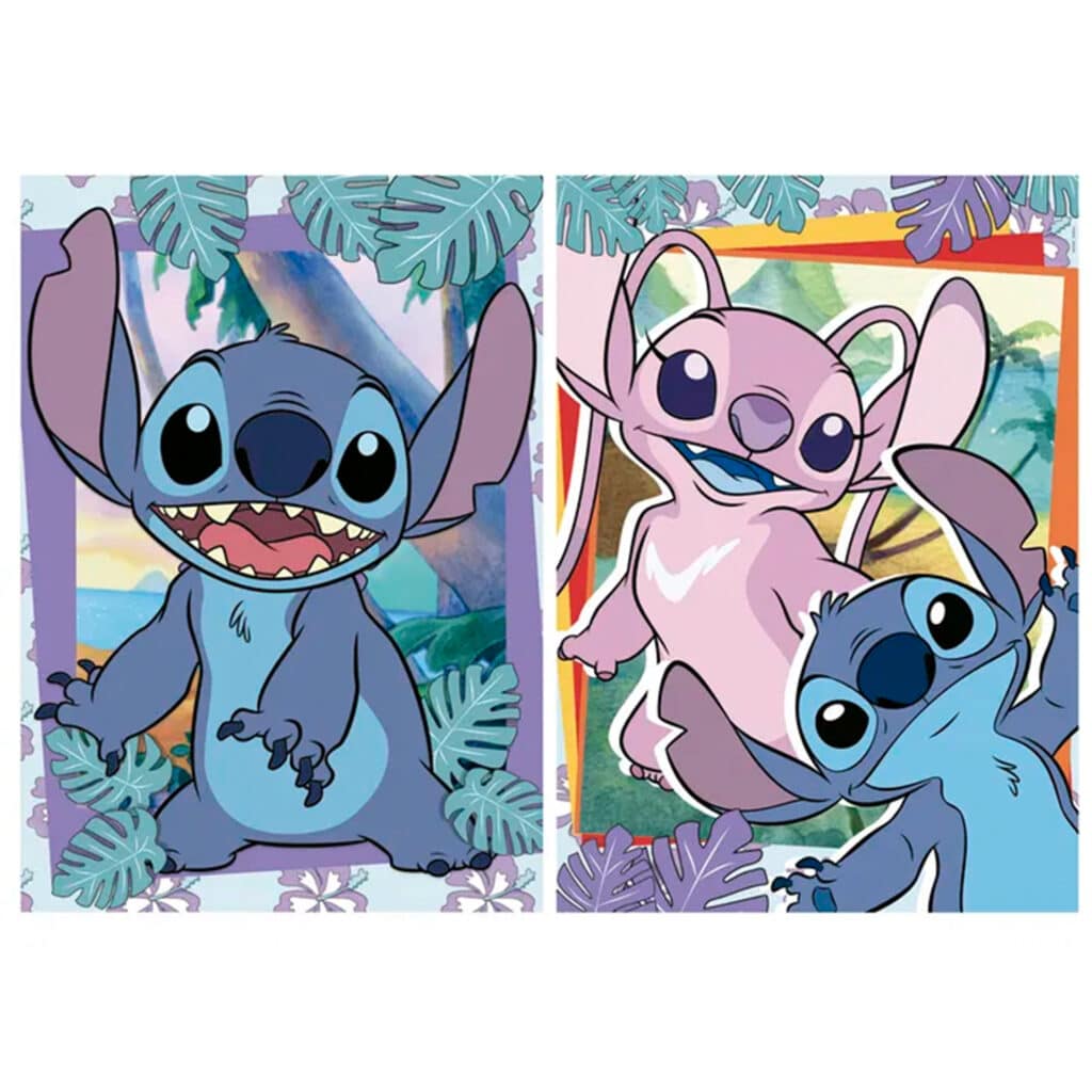 Pussel – Stitch 2×500 bitar