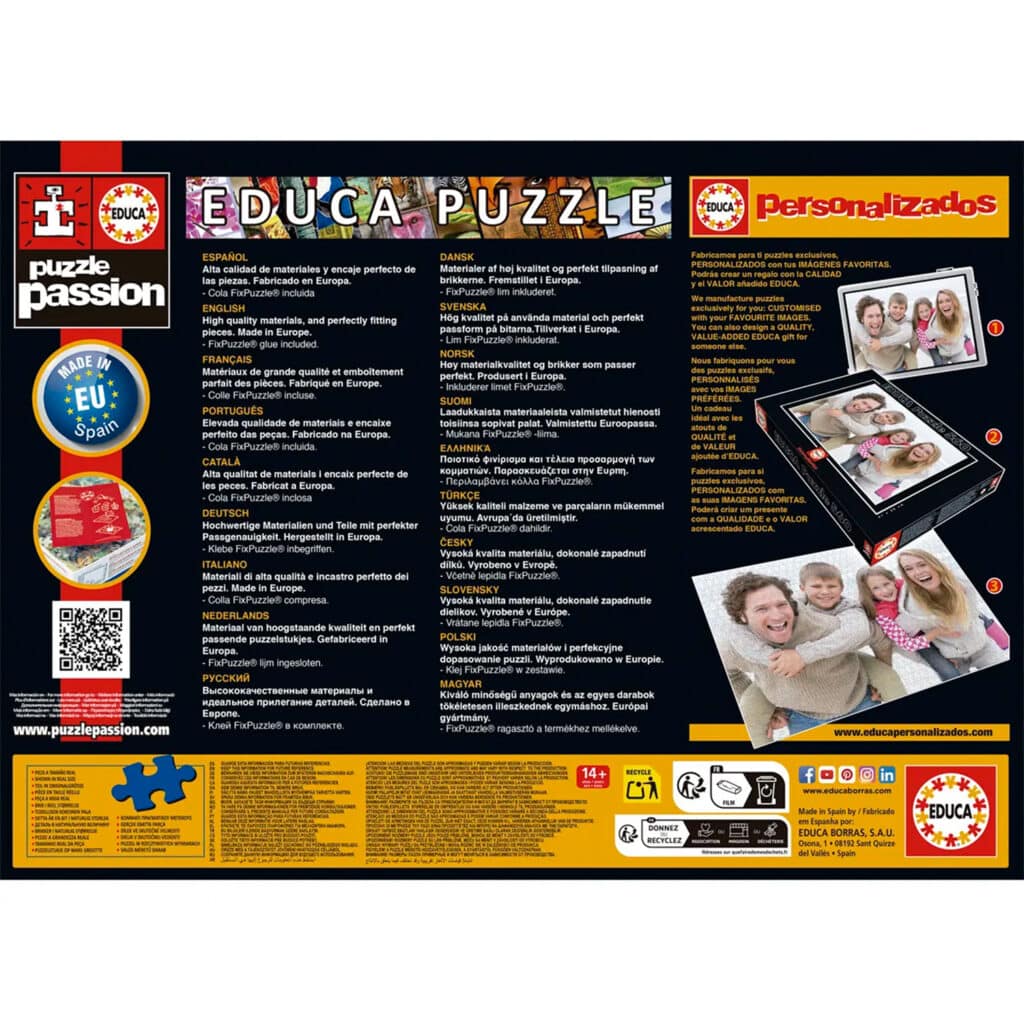 Educa Pussel – Blommig Elefant 1000 Bitar