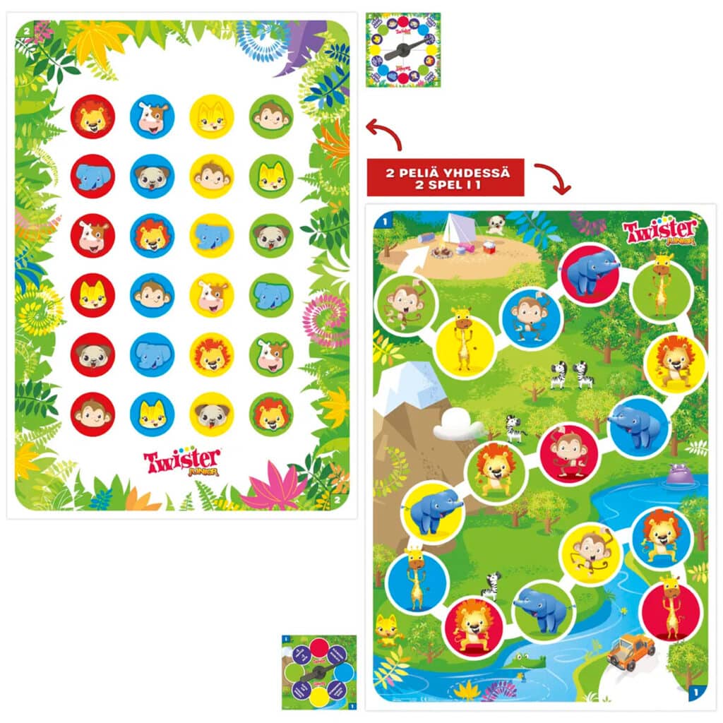 Sällskapsspel – Twister Junior SE/FI