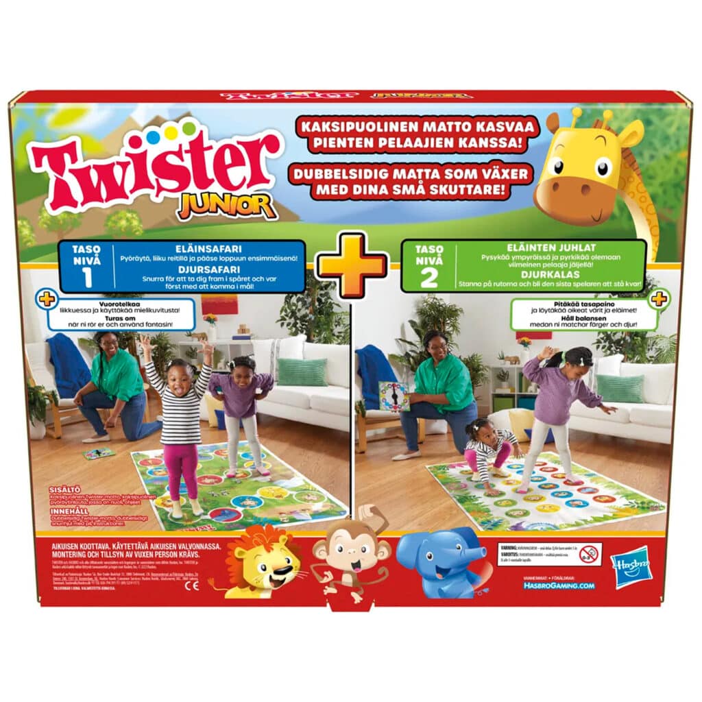 Sällskapsspel – Twister Junior SE/FI