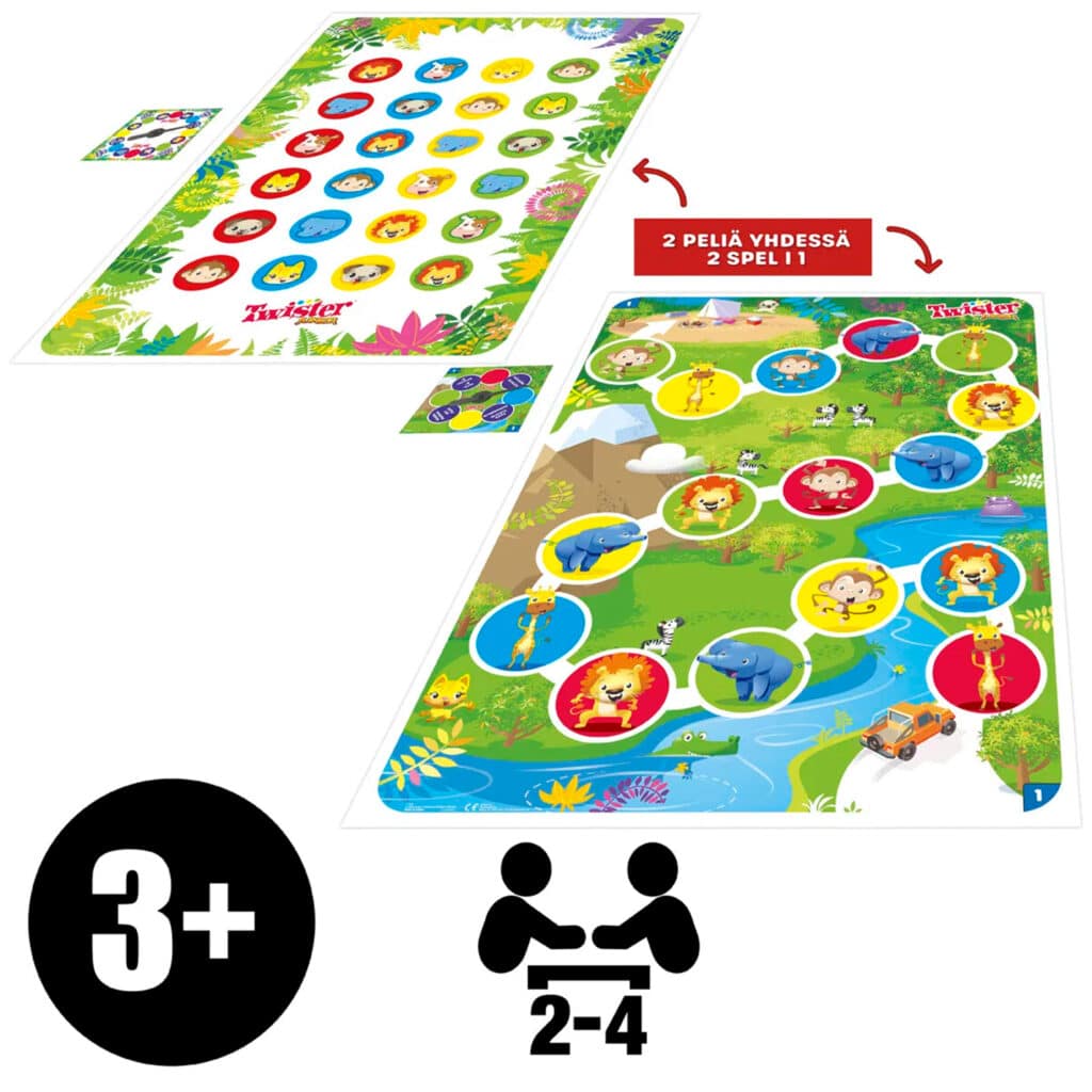 Sällskapsspel – Twister Junior SE/FI
