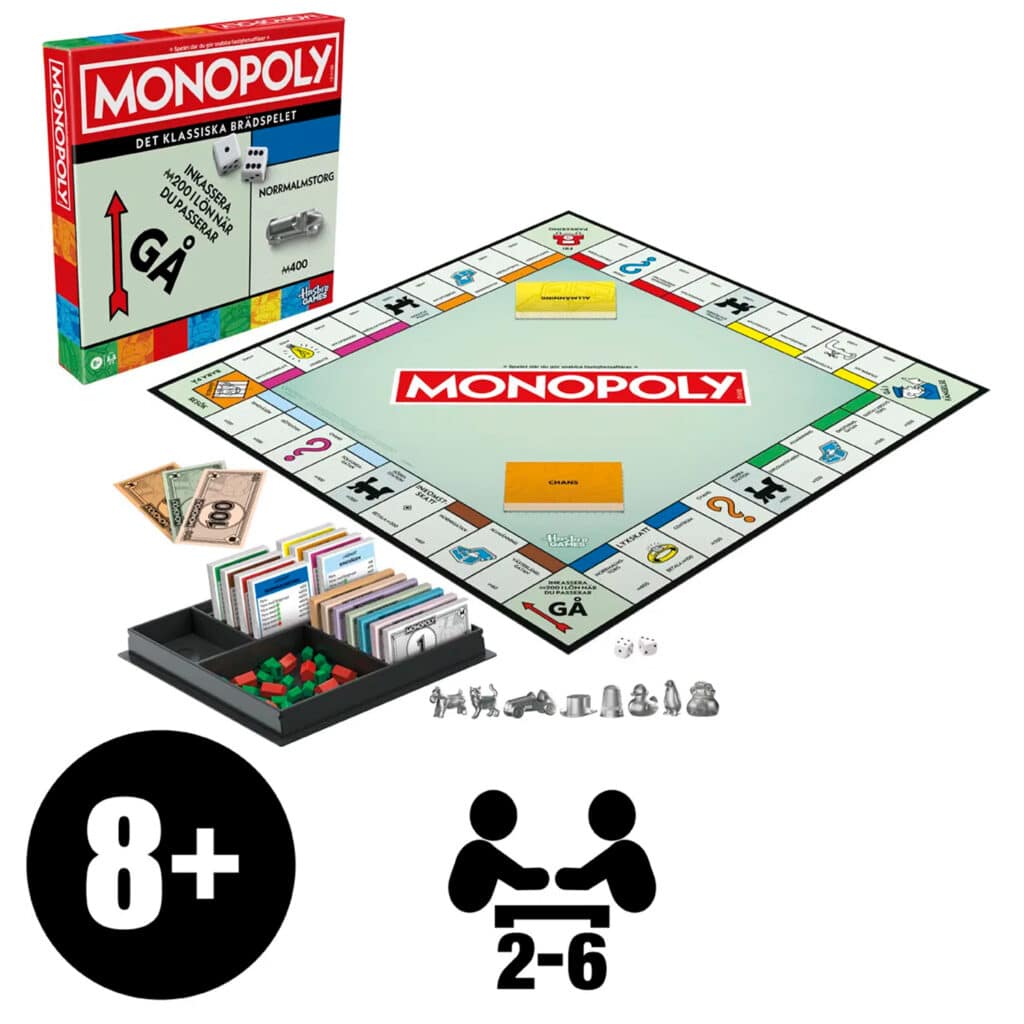 Brädspel – Monopoly Classic Refresh SE