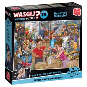Pussel - Wasgij Mystery 29 - Donationskaos 1000 bitar