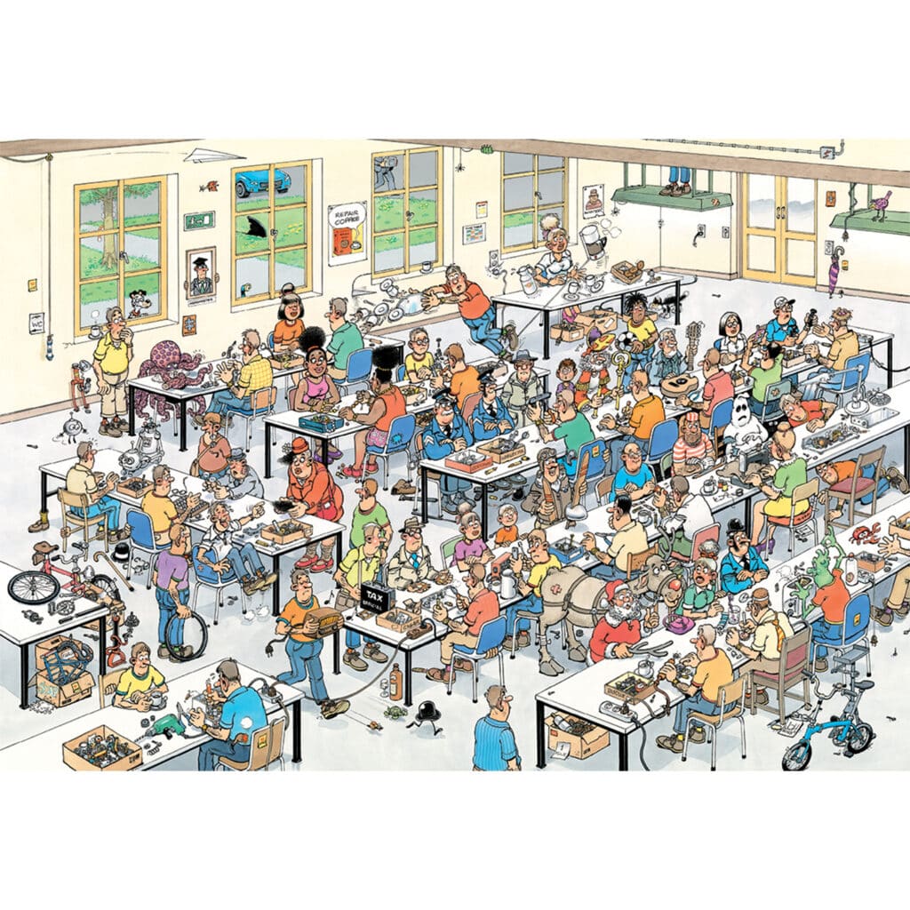 Pussel – Jan van haasteren, kan vi fixa det? 2000 bitar