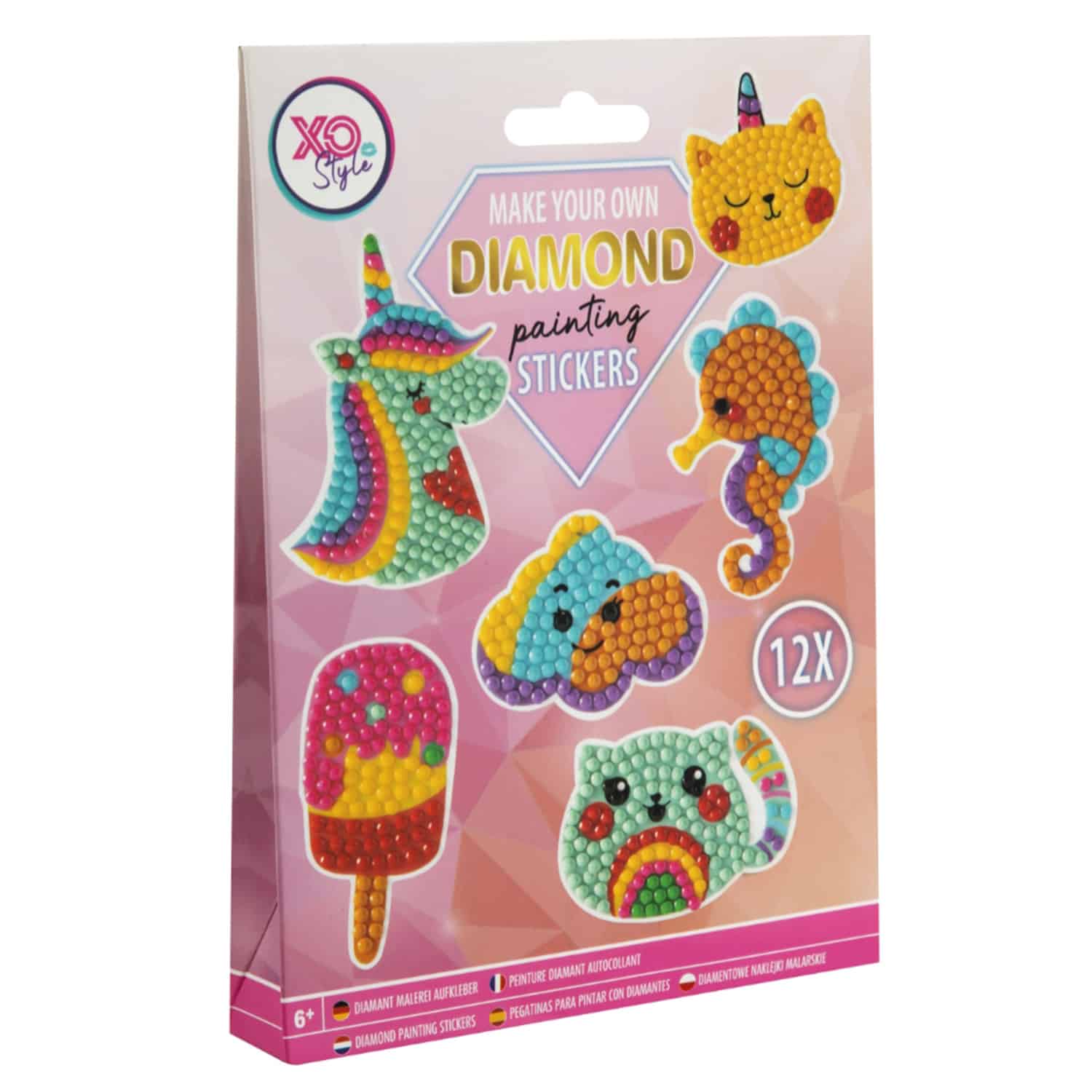 Pyssel - Diamond Painting Klistermärken Djur