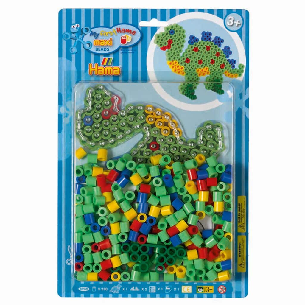 Hama Maxi pärlkit 250 st dinosaurie