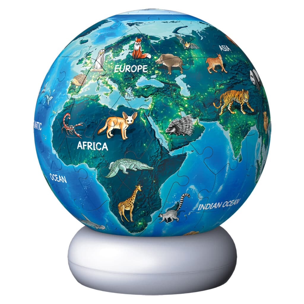 3D-Boll Nattlampa The Earth by Night 72p