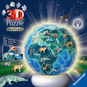 3D-Boll Nattlampa The Earth by Night 72p