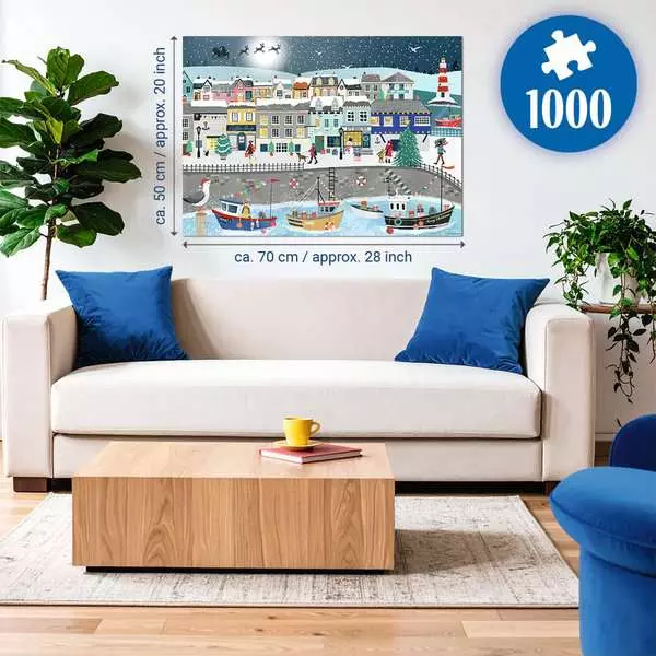 Ravensburger Pussel – Jul vid kusten 1000 bitar