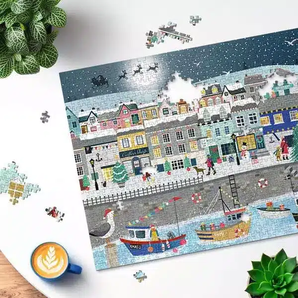 Ravensburger Pussel – Jul vid kusten 1000 bitar