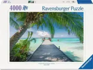 Ravensburger Pussel – Drömstrand på Maldiverna 4000 bitar