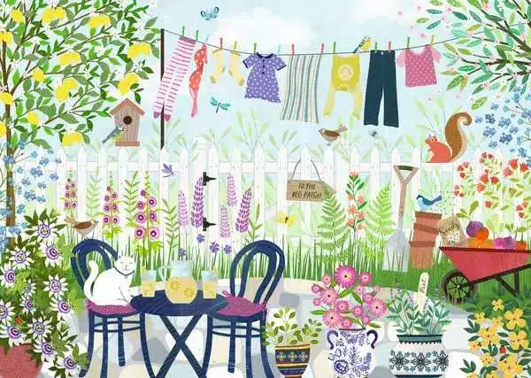 Ravensburger Pussel – Sommarträdgård 1000 bitar