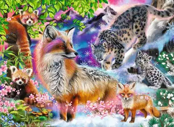 Ravensburger Pussel – Himalayisk harmoni 500 bitar