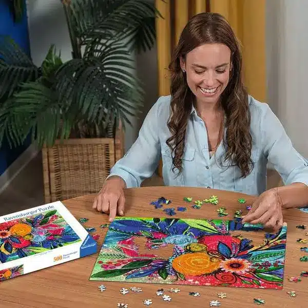 Ravensburger Pussel – Färgexplosion 500 bitar