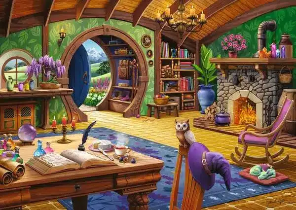 Ravensburger Pussel – Förtrollad stuga 1000 bitar