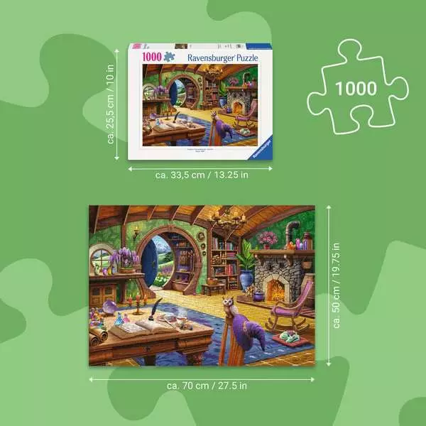 Ravensburger Pussel – Förtrollad stuga 1000 bitar