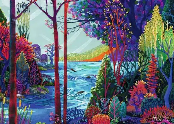 Ravensburger Pussel – Indigoskogen 1000 bitar