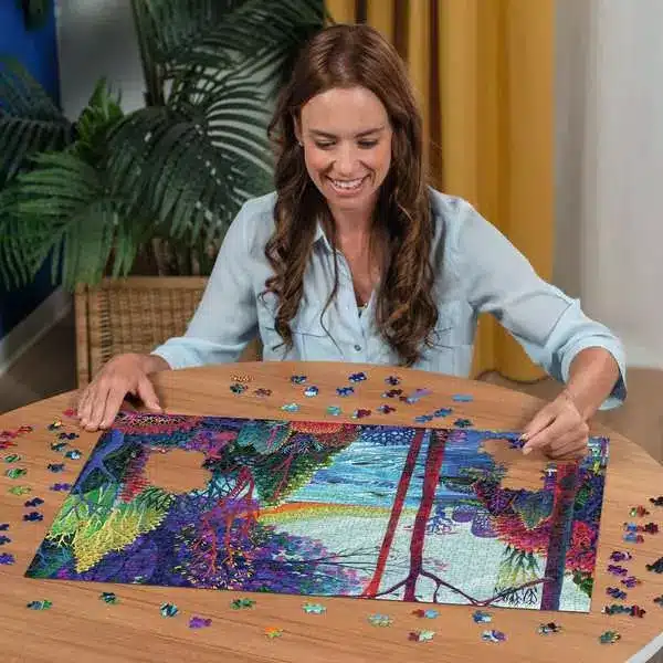Ravensburger Pussel – Indigoskogen 1000 bitar
