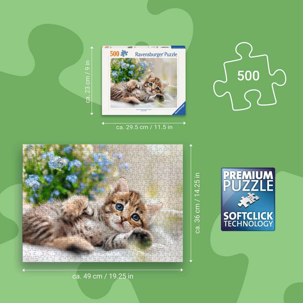 Ravensburger Pussel – En bukett av sötma 500 bitar