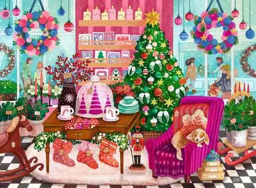 Ravensburger Pussel – Julbutik 500 bitar