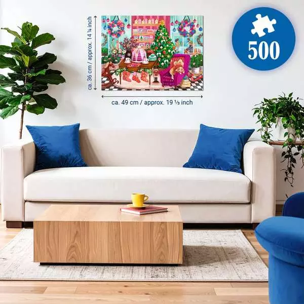 Ravensburger Pussel – Julbutik 500 bitar