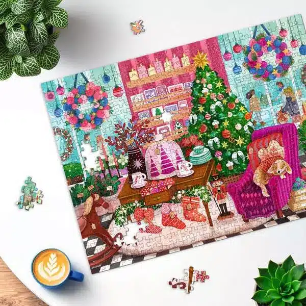 Ravensburger Pussel – Julbutik 500 bitar