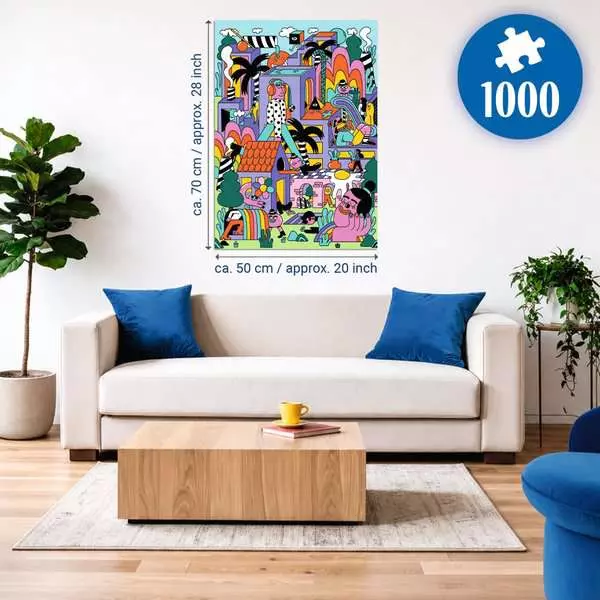 Ravensburger Pussel – Dagdrömma 1000 bitar
