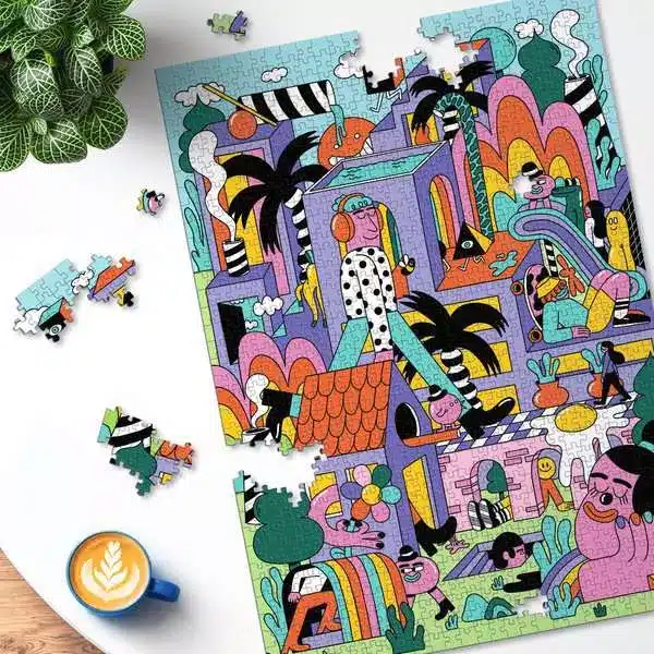 Ravensburger Pussel – Dagdrömma 1000 bitar
