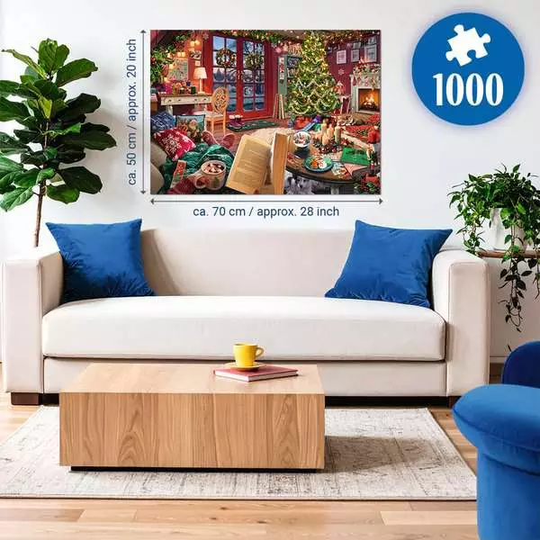 Ravensburger Pussel – Min fristad nr 14: Julstuga 1000 bitar
