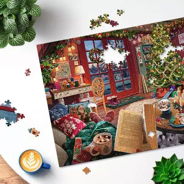 Ravensburger Pussel – Min fristad nr 14: Julstuga 1000 bitar