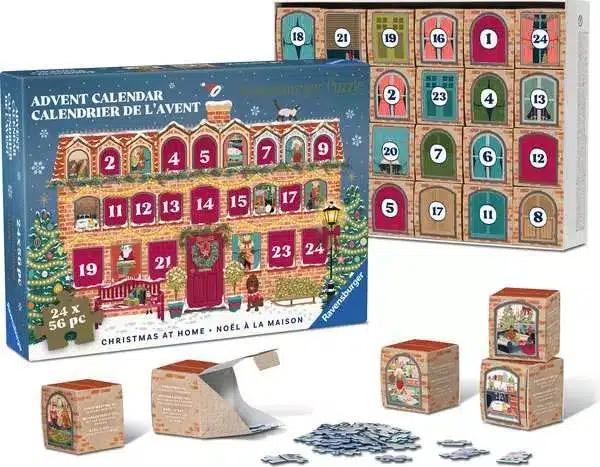 Ravensburger Pussel – 2026 Pusseladventskalender 24×56 Bitar