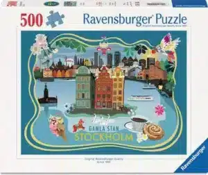 Ravensburger Pussel – Gamla stan, Stockholm 500 bitar