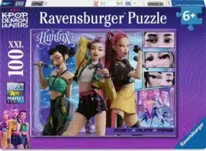 Ravensburger Barnpussel – K-Pop Demon Hunters: Glada fans, Glad Honmoon! 100 bitar