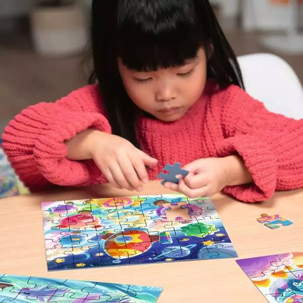 Ravensburger Barnpussel – Godiskusten 3×49 bitar