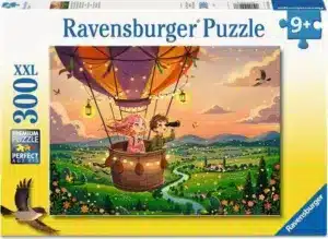 Ravensburger Barnpussel – Mysig tur i solnedgången 300 bitar XXL