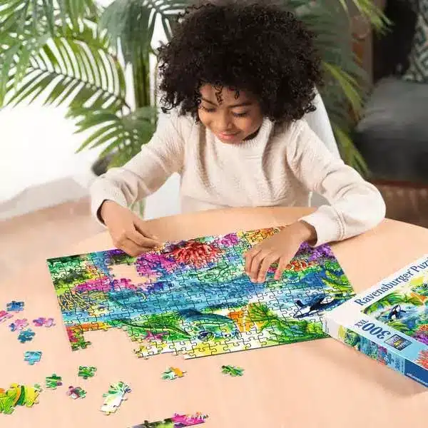 Ravensburger Barnpussel – Havets skatter 300 bitar XXL