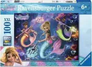 Ravensburger Barnpussel – Sjöjungfrumagi 100 bitar XXL