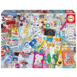 Educa Pussel - Resekollage 1000 bitar