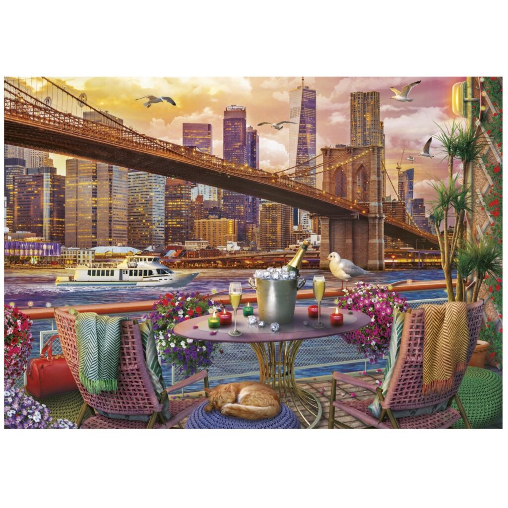 Educa Pussel – Romantik i New York 2000 bitar