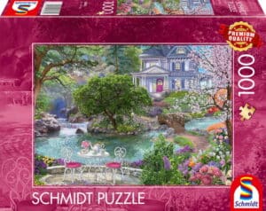 Schmidt Pussel - Villa vid sjön 1000 bitar