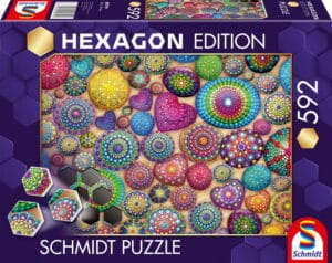 Schmidt Hexagon Pussel - Mandalastenar 592 bitar
