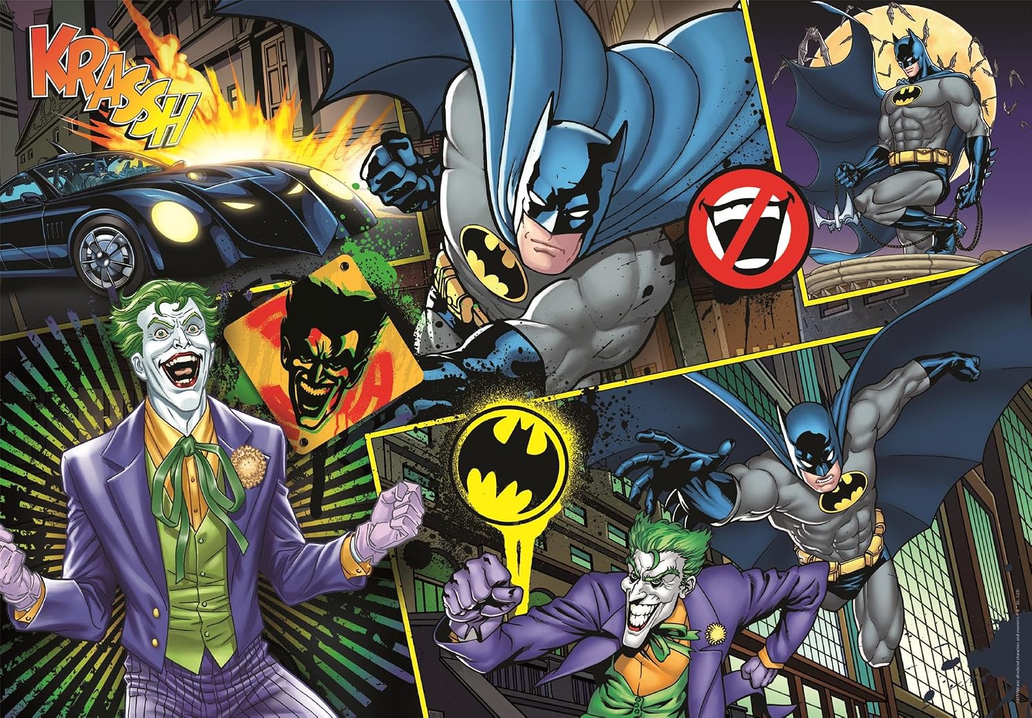 Clementoni Barnpussel – Batman 104 bitar - Bild 2